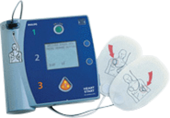 ハートスタートFR2機器の写真